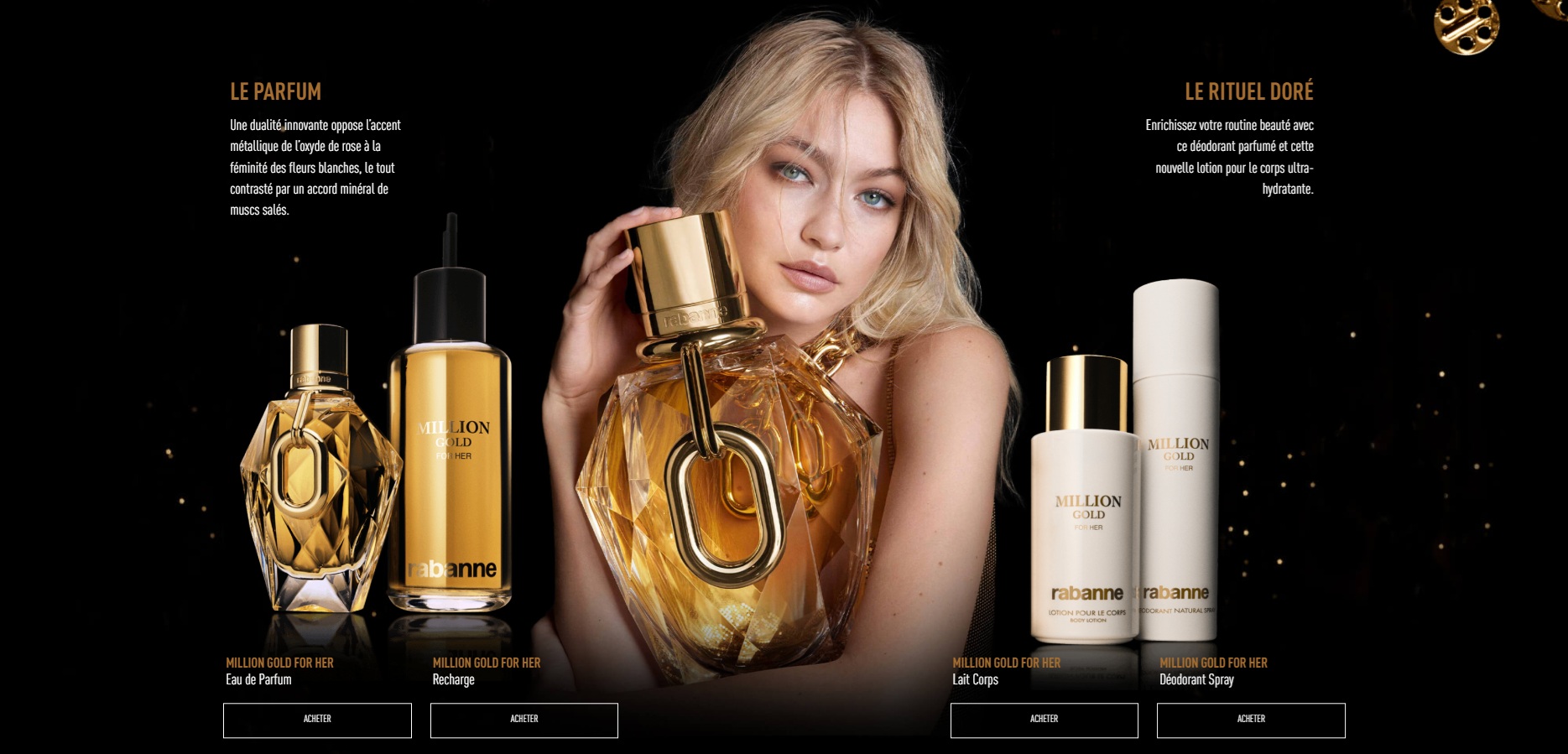 Rabanne - Landing page